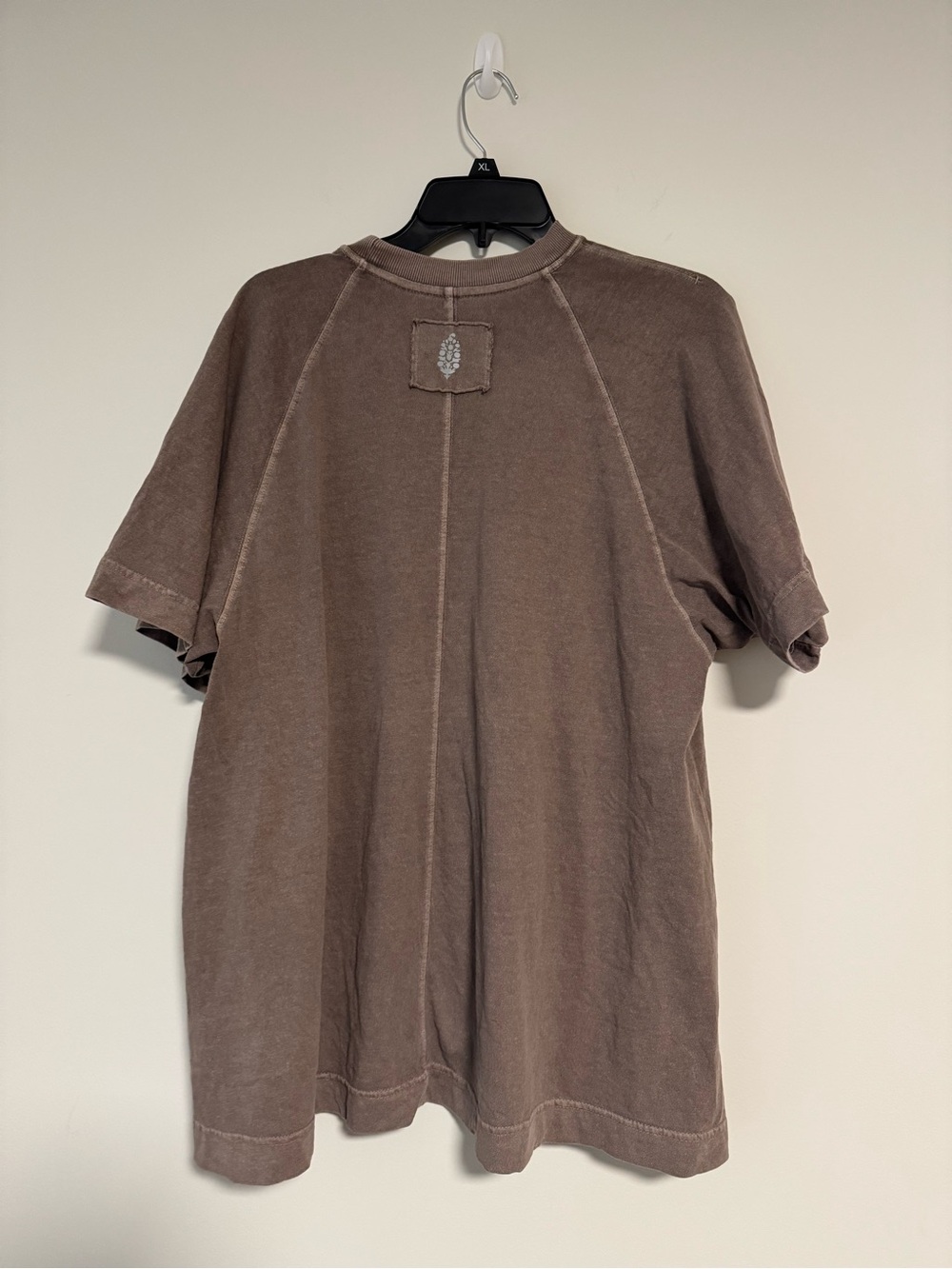 FP Movement by Free People Washed Brown Short Sleeve Crew Tee - Picture 7 of 10